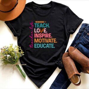 Teacher Life Shirt, Back to School Shirt, Teacher Back To School Shirt